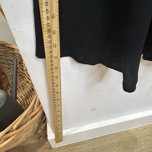 Bardot‎ Dress Midi Black Fishtail LBD Sleeveless Size 8 (M) Stirs front and back - Picture 4 of 11